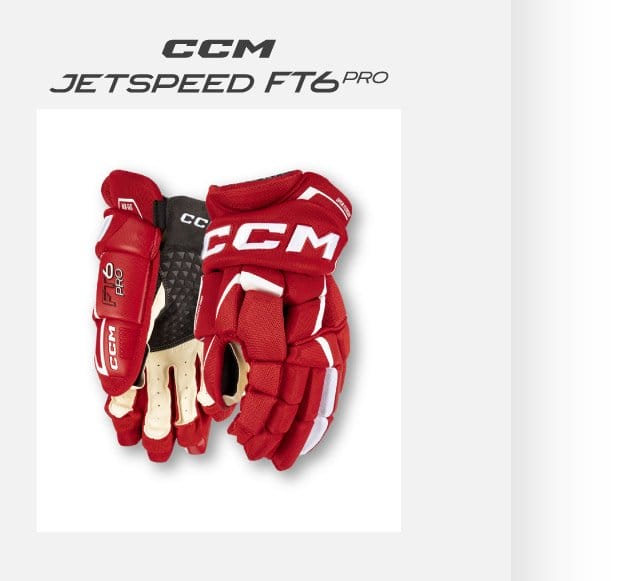 Shop CCM JetSpeed FT6 Pro Gloves