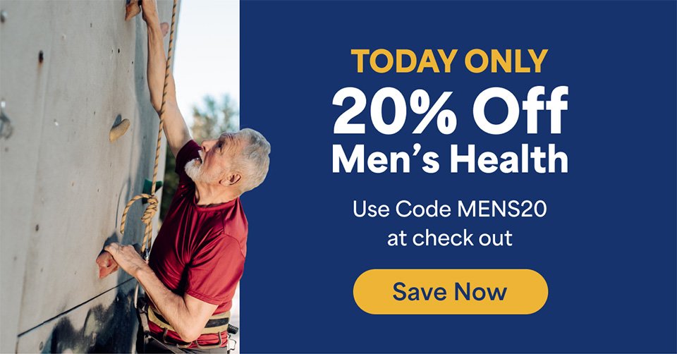 Today only: 20% off Men's Health. Use code MENS20 at check out. Save now.