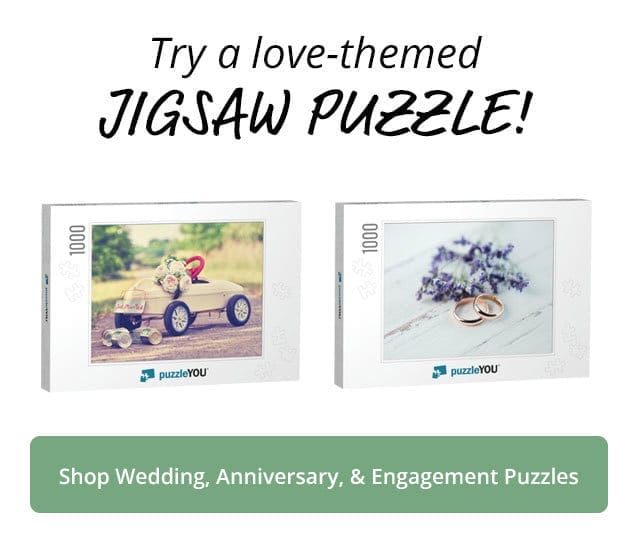 Shop Wedding, Anniversary, & Engagement Puzzles | Jigsaw Puzzle Collections: Try a love-themed jigsaw puzzle!