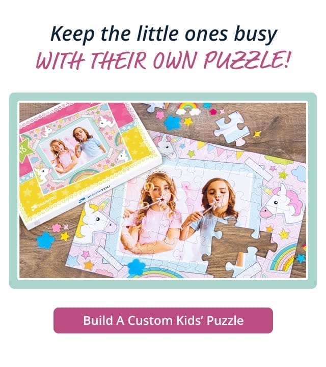 Build A Custom Kids' Puzzle | Keep the little ones busy with their own puzzle!