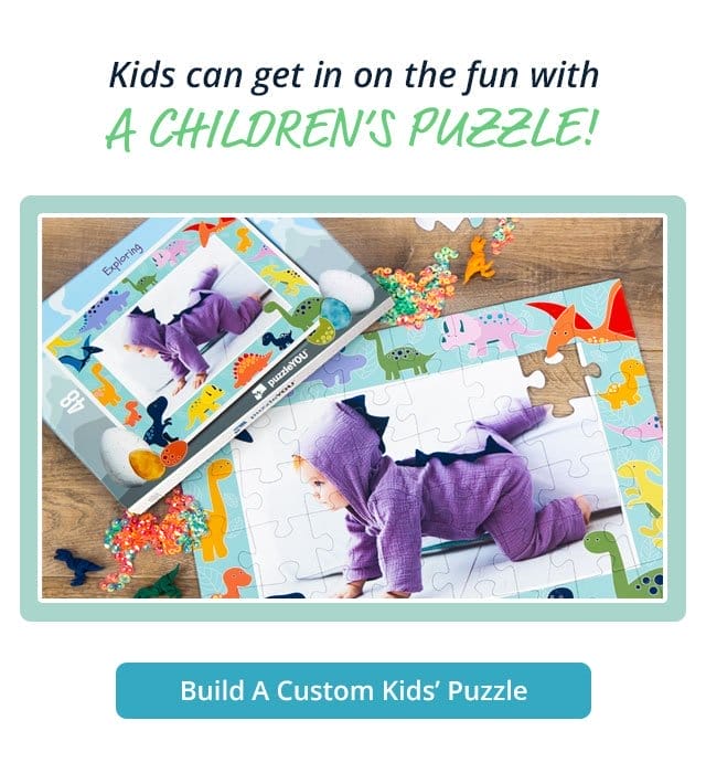 Build A Custom Kids' Puzzle | Kids can get in on the fun with a children’s puzzle!