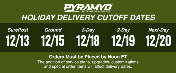 Holiday Delivery Cutoff Dates