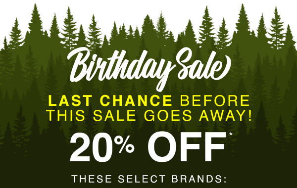 Last Chance! 20% Off These Select Brands With Code PRESENT