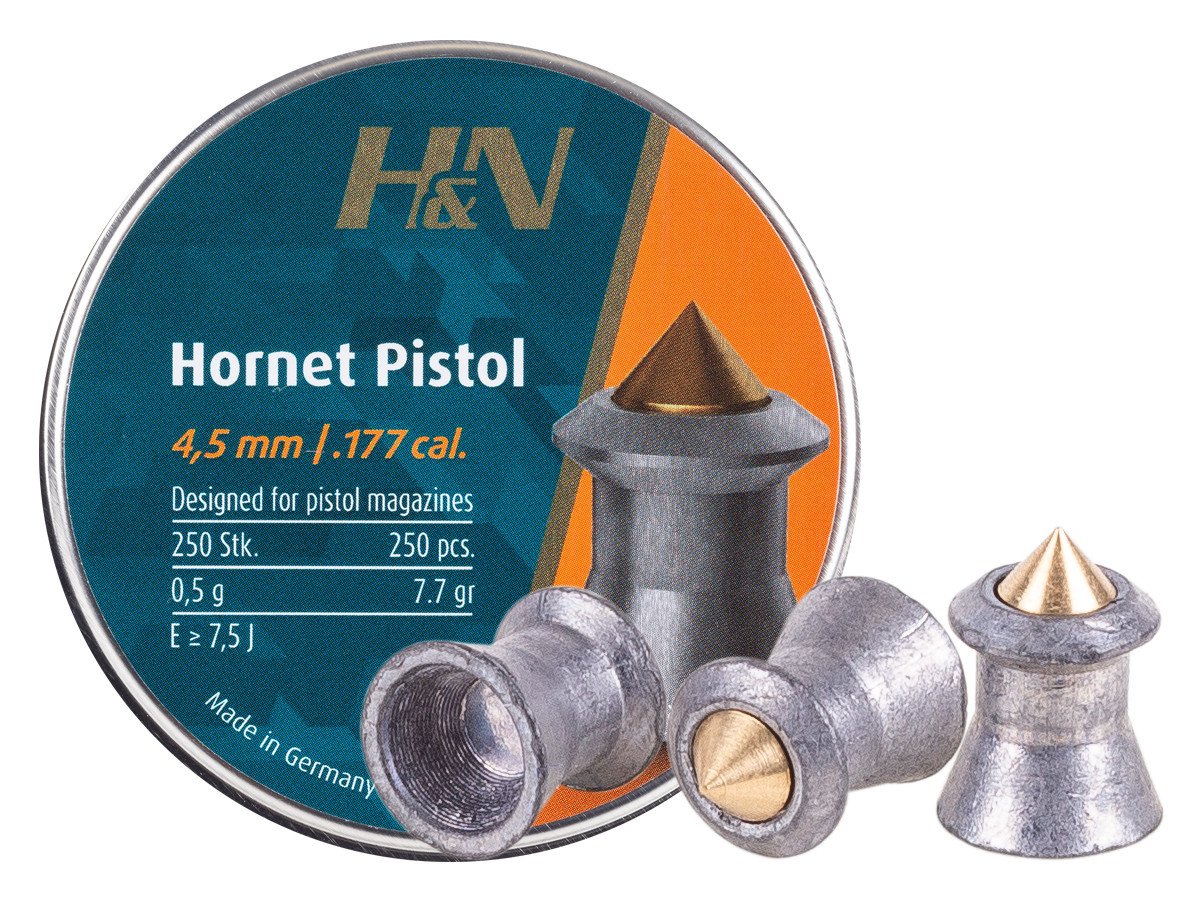 H&N Hornet Pistol Pellets, .177 Cal.