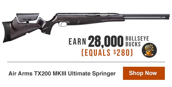 Air Arms TX200 MKIII Ultimate Springer, Black