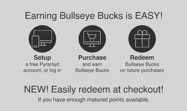 20X Bullseye Bucks on Select Air Arms!