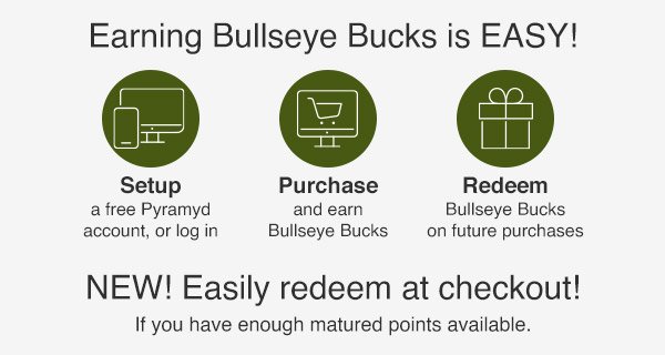 Earning Bullseye Bucks is EASY!