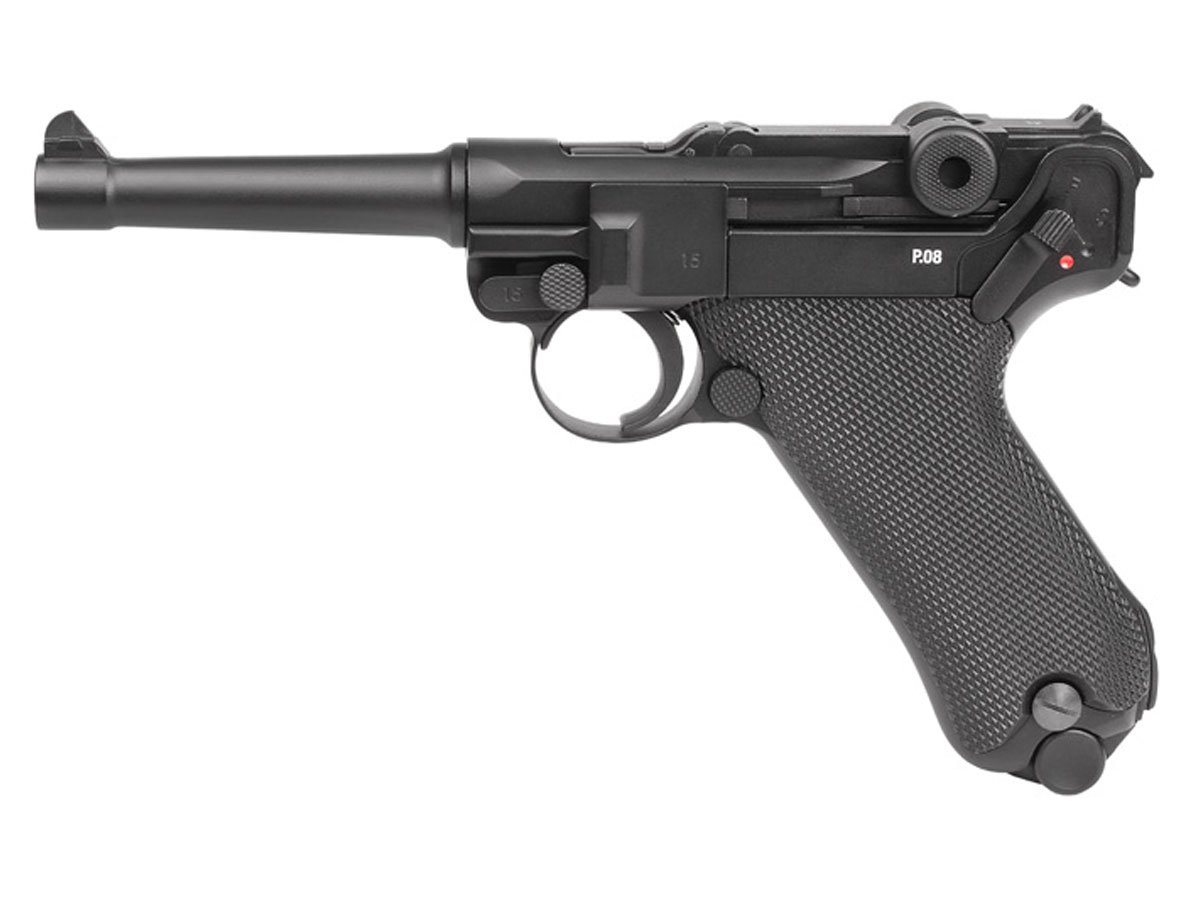 Umarex Legends Blowback P08 CO2 Pistol, Full Metal