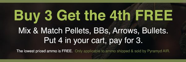 Ammo: Buy 3 Get the 4th FREE