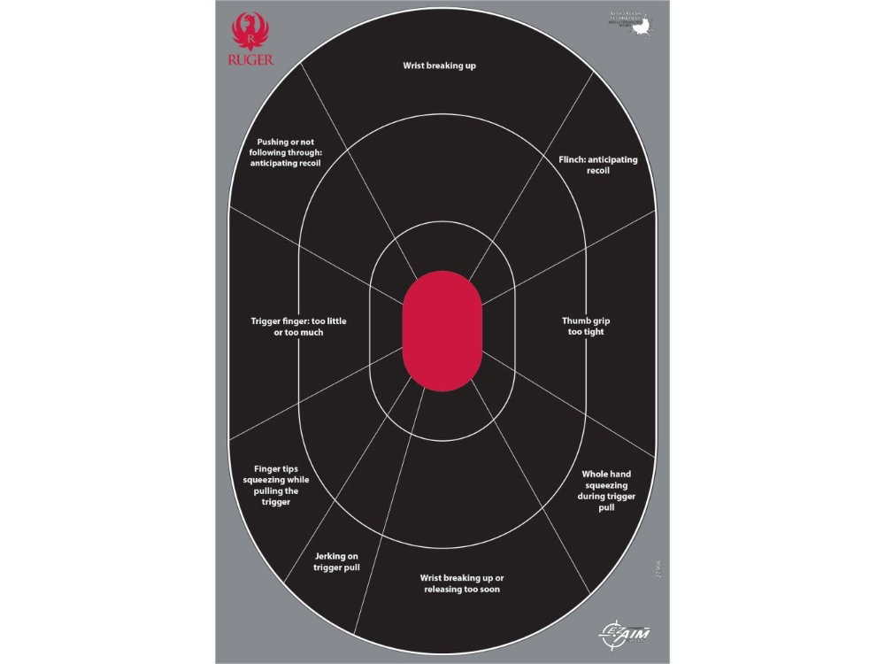 Allen Ruger Splash Adhesive Paper Shooting Targets