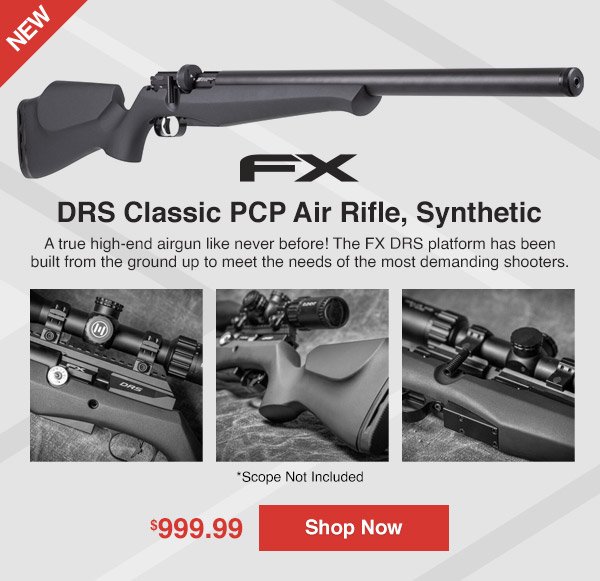 FX DRS Classic PCP Air Rifle, Synthetic