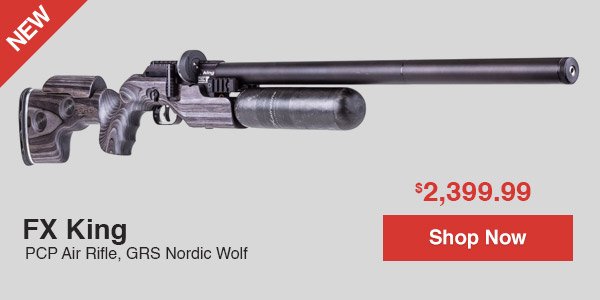 FX King PCP Air Rifle, GRS Nordic Wolf