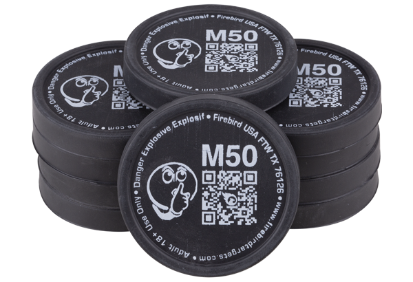 New! Low-Noise Firebird M50 Targets