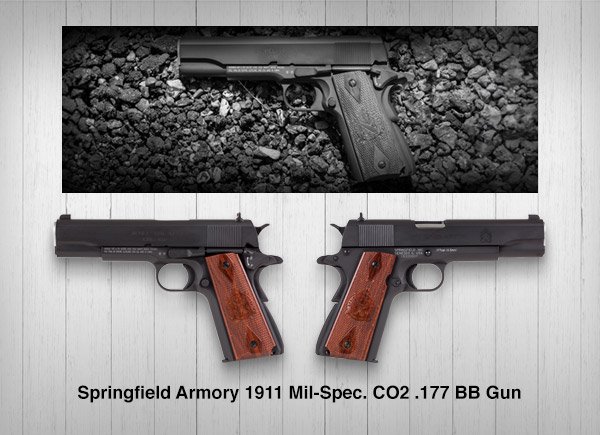 Springfield Armory 1911 Mil-Spec. CO2 .177 BB Gun