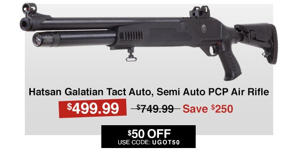 Hatsan Galatian Tact Auto, Semi Auto PCP Air Rifle