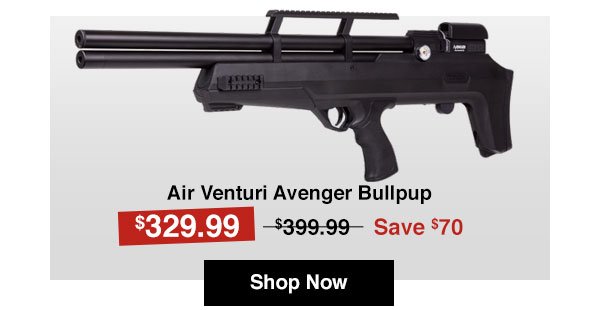 Air Venturi Avenger Bullpup, Regulated PCP Air Rifle