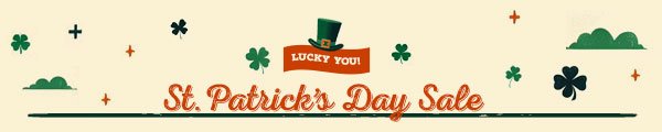 St. Patrick's Day Sale Weekend Savings