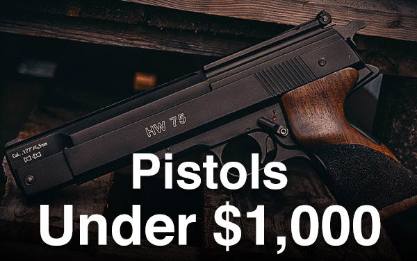 Air Pistols Under \\$1,000