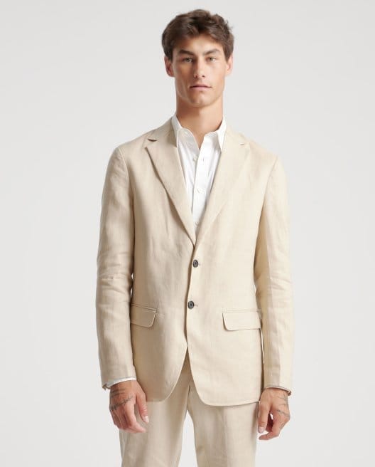 100% European Linen Blazer