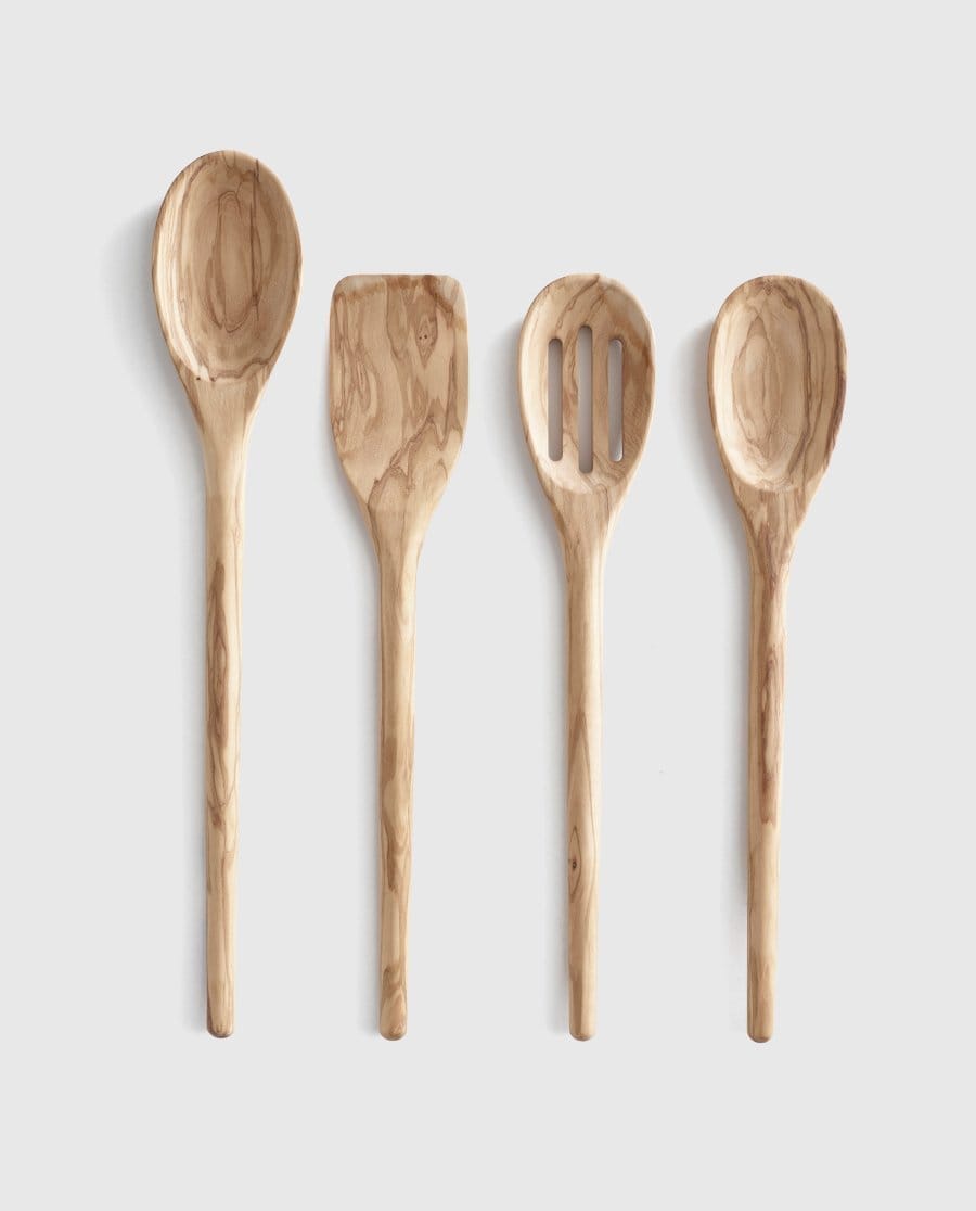 Italian Olivewood Utensil Set