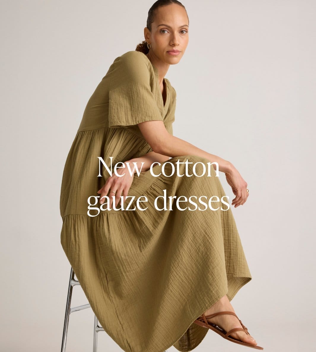 New cotton gauze dresses