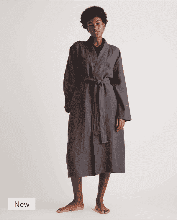 European Linen Robe