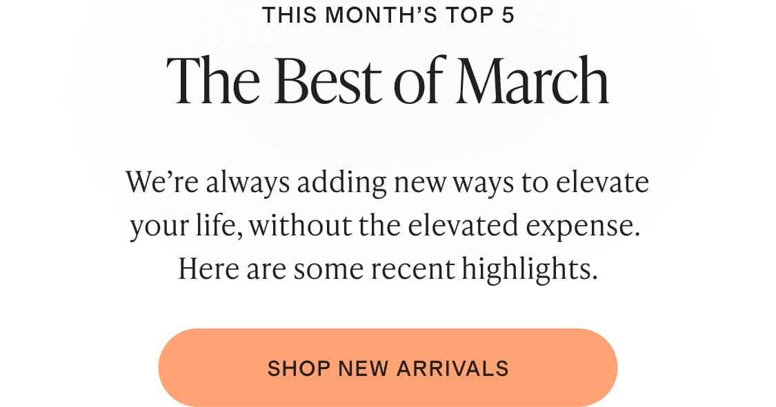 The best of March