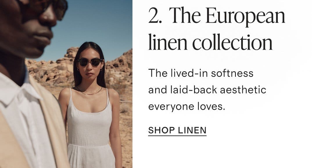 The European linen collection