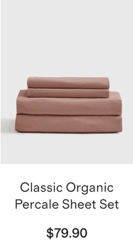 Classic Organic Percale Sheet Set