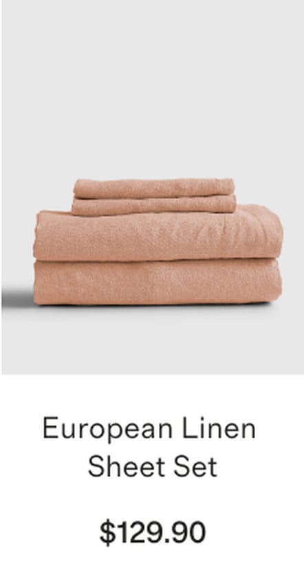 European Linen Sheet Set