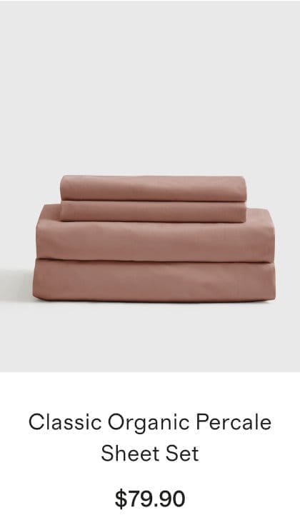 Classic Organic Percale Sheet Set