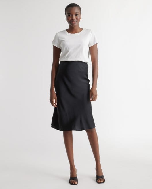 100% Washable Silk Skirt