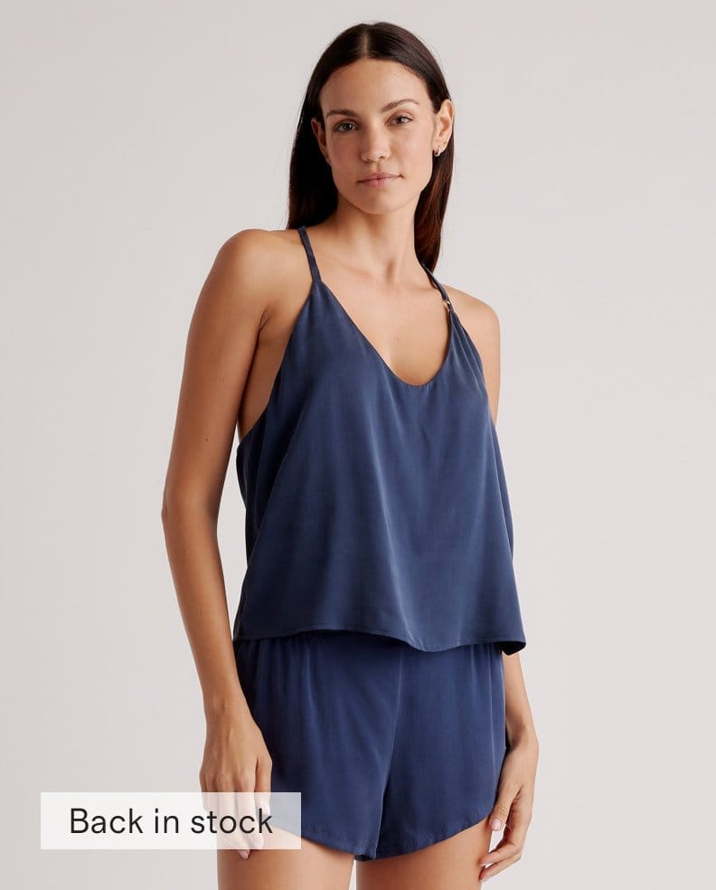 100% Washable Silk Pajama Cami