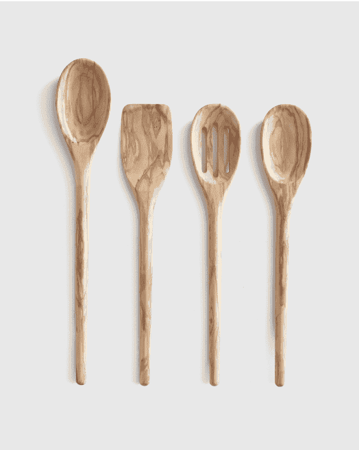 Italian Olivewood Utensil Set