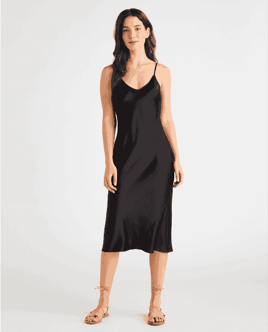 100% Washable Silk Slip Dress