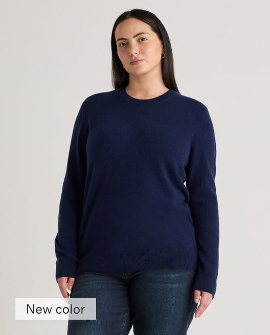 Mongolian Cashmere Crewneck Sweater