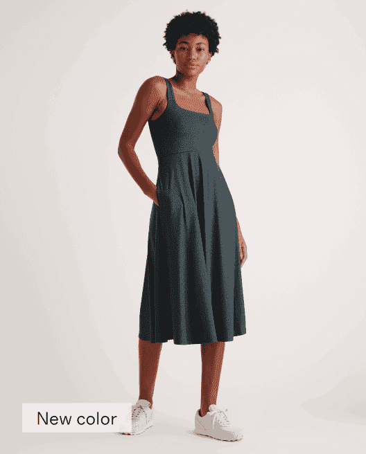 Flowknit Breeze Fit & Flare Dress