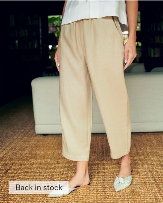 100% European Linen Pants