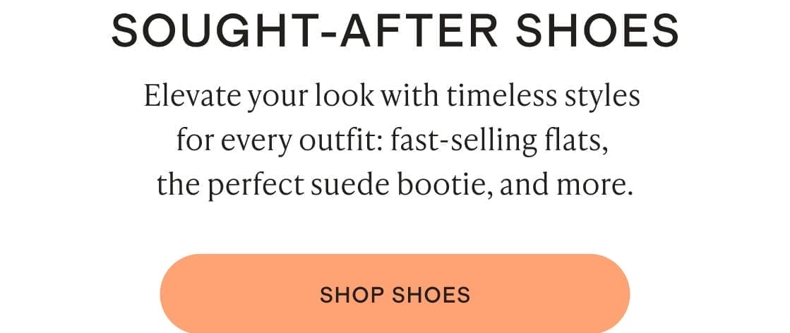 SOUGHT-AFTER SHOES