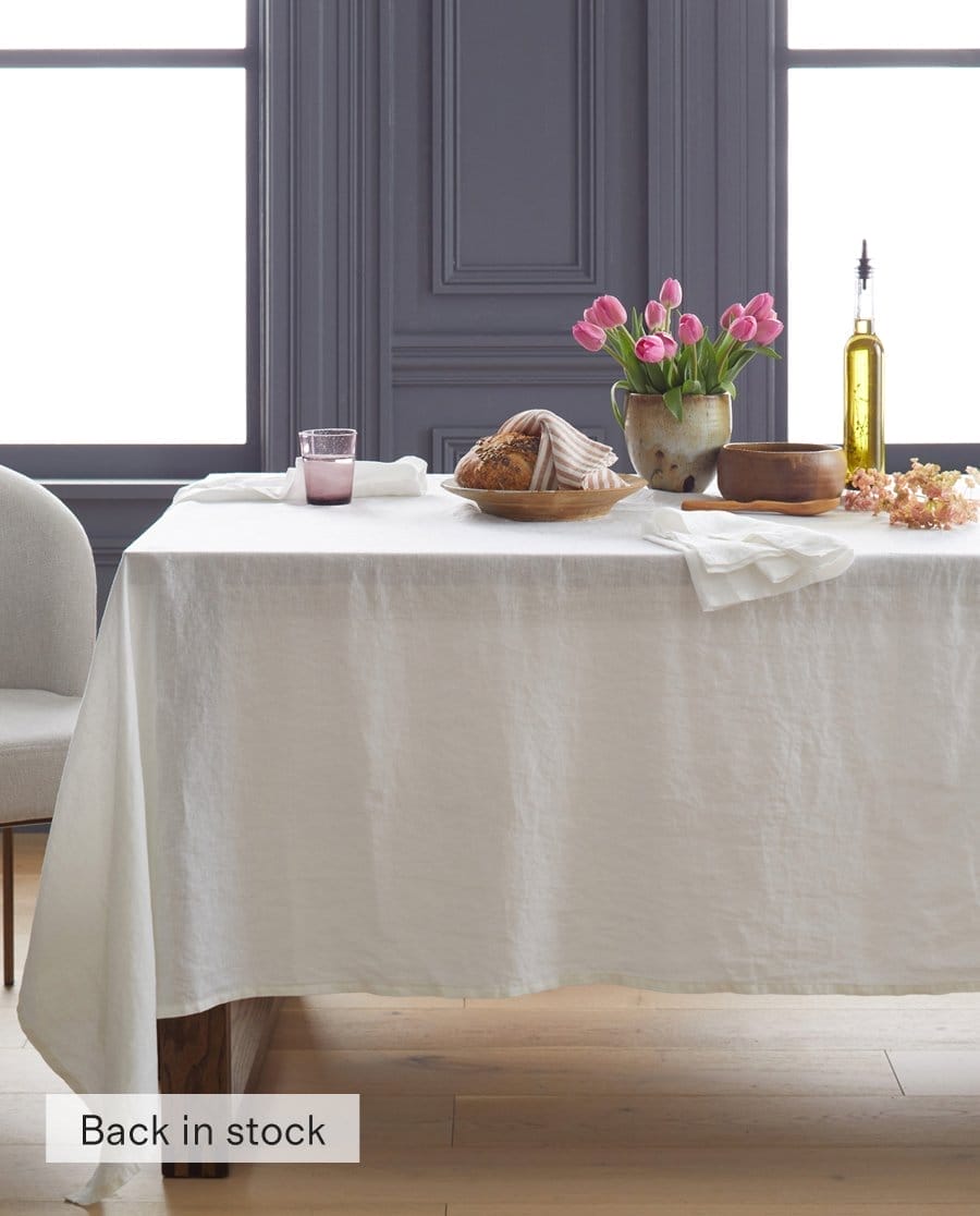 European Linen Tablecloth