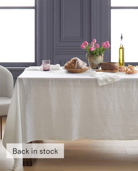 European Linen Tablecloth