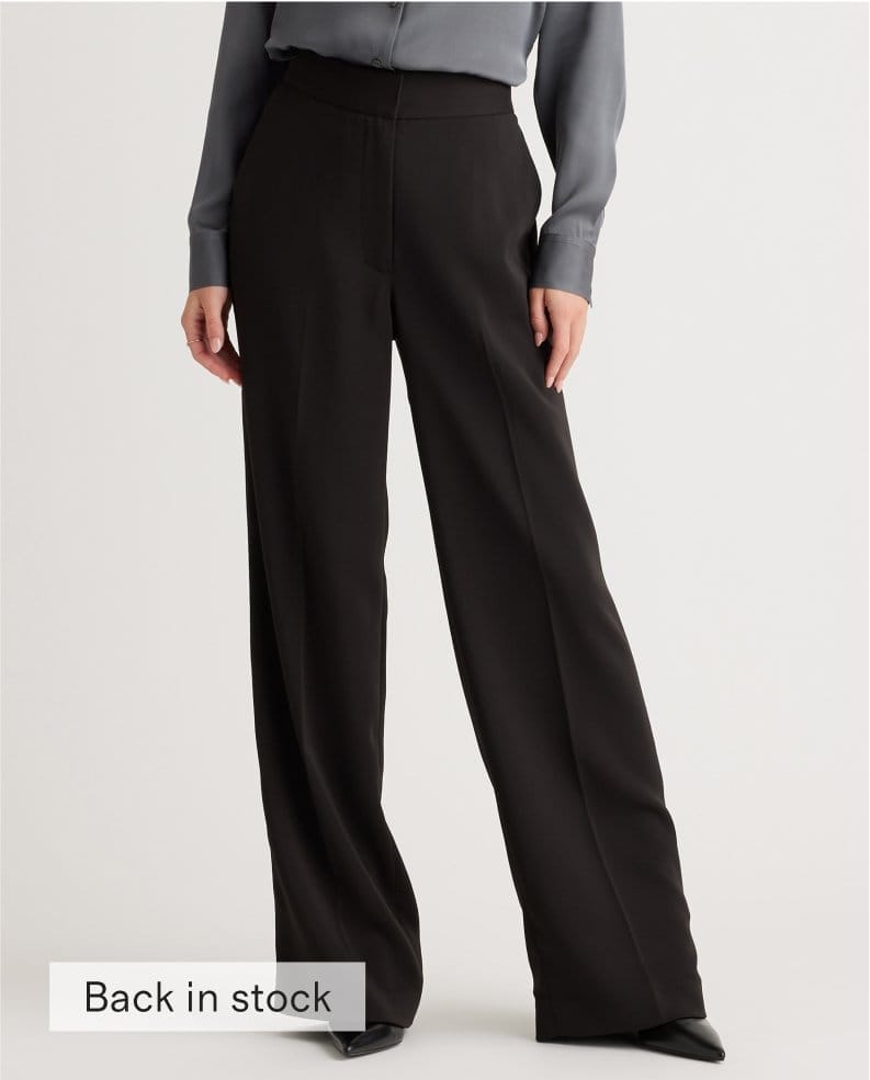 Stretch Crepe Classic Trouser Pant