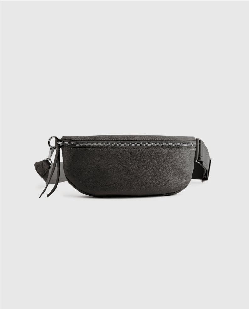 Italian Pebbled Leather Sling Bag