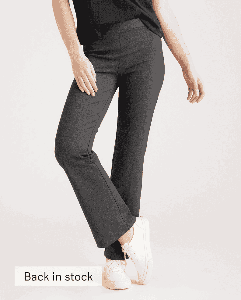 Ultra-Stretch Ponte Bootcut Pant