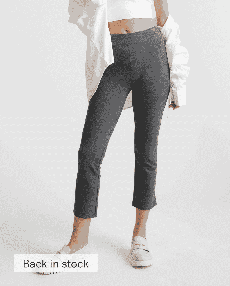 Ultra-Stretch Ponte Kick Flare Pant