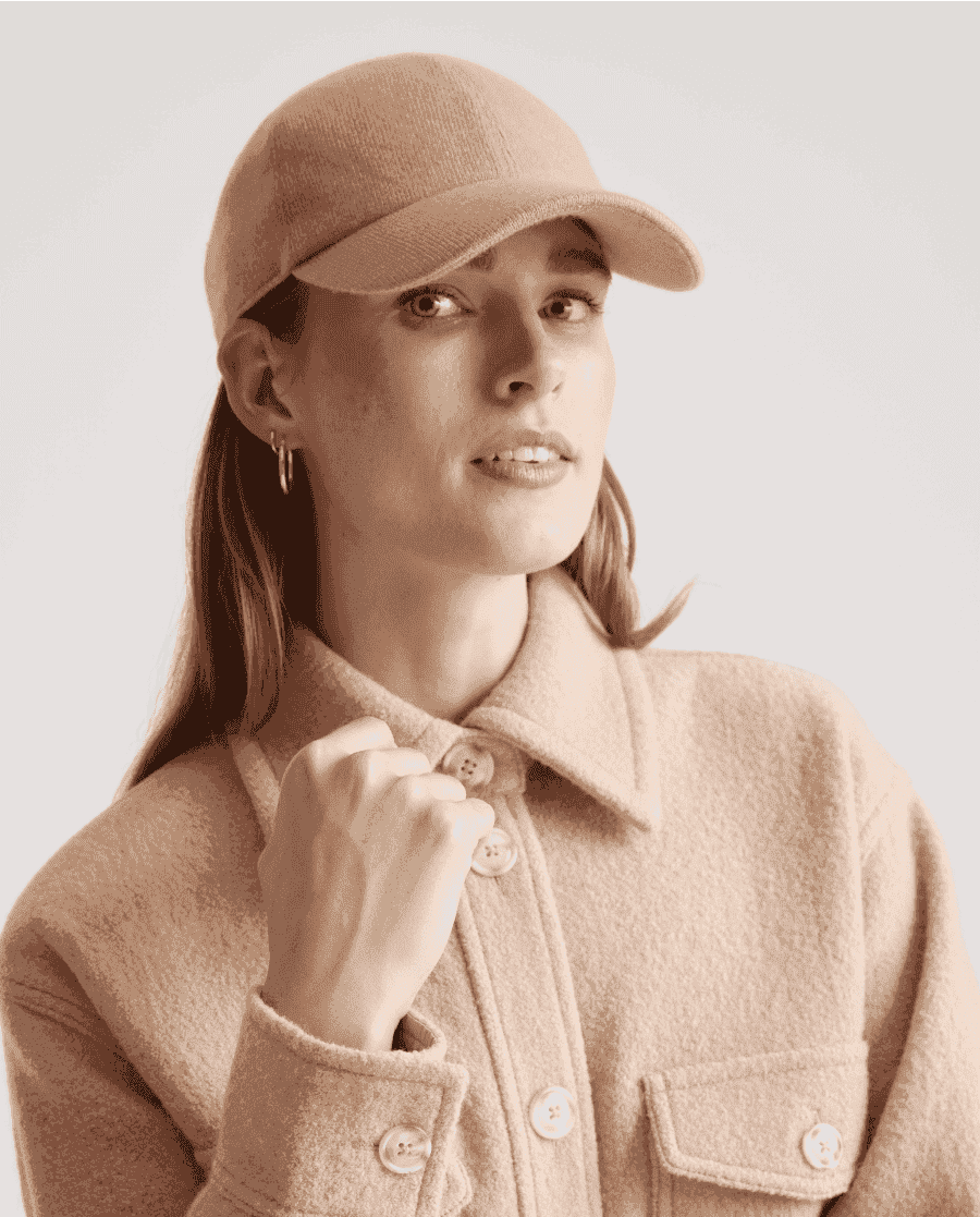 Cashmere Baseball Cap