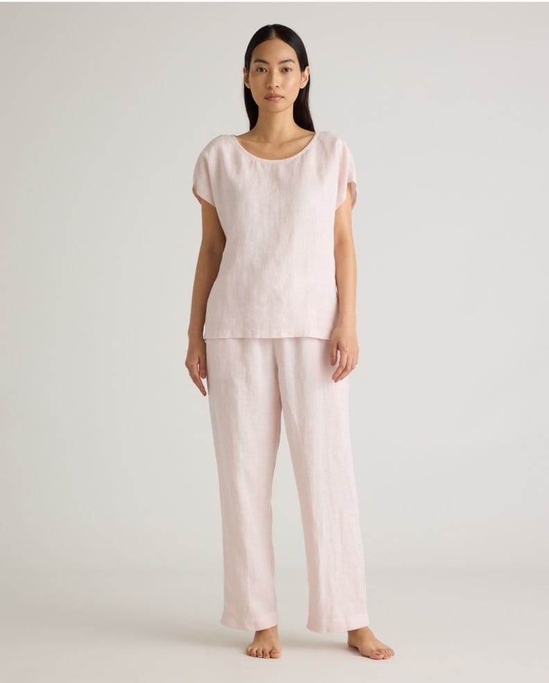 100% European Linen Pajama Set