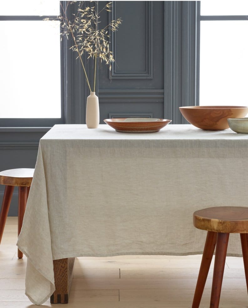 European Linen Tablecloth