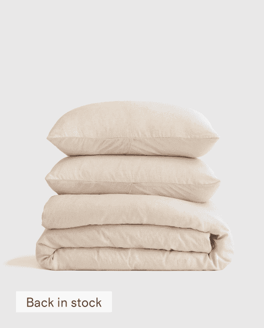 Linen Bamboo Duvet Cover Set