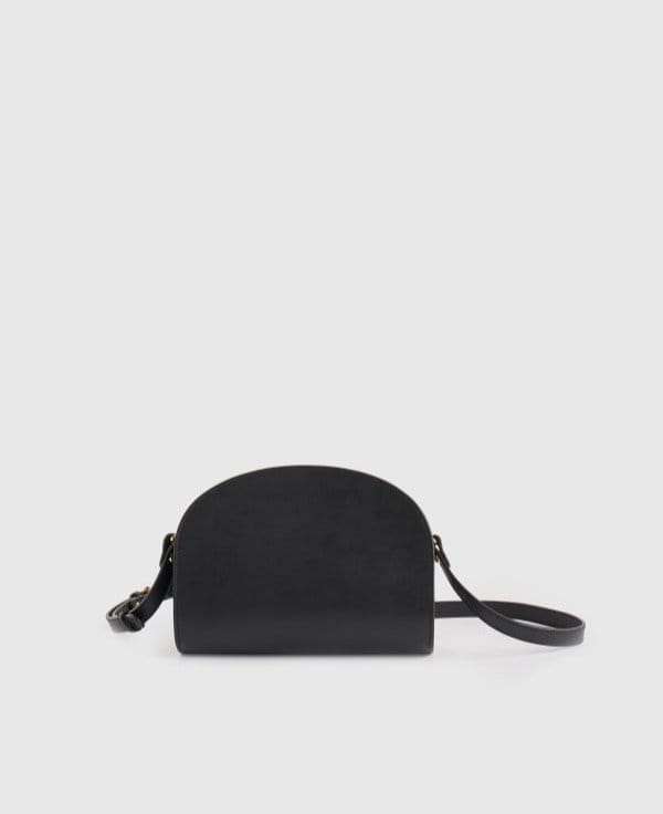 Italian Leather Dome Crossbody